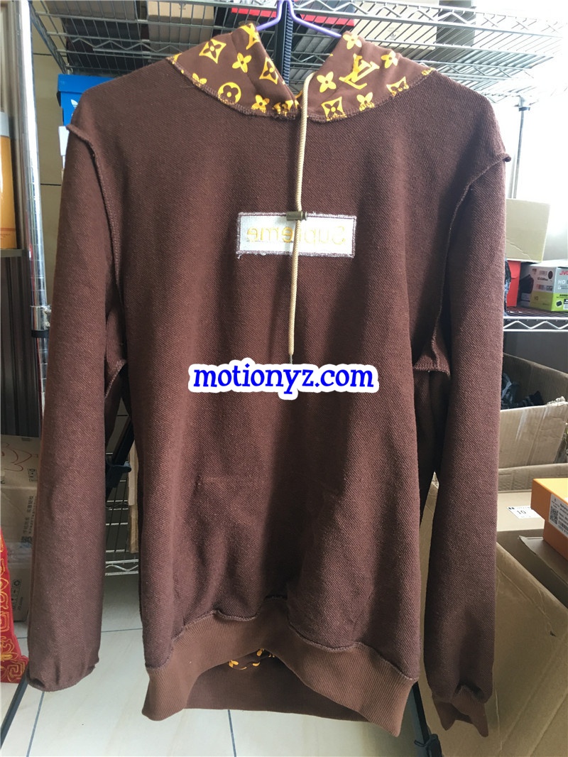 Supreme Chocolate Brown Hoodie